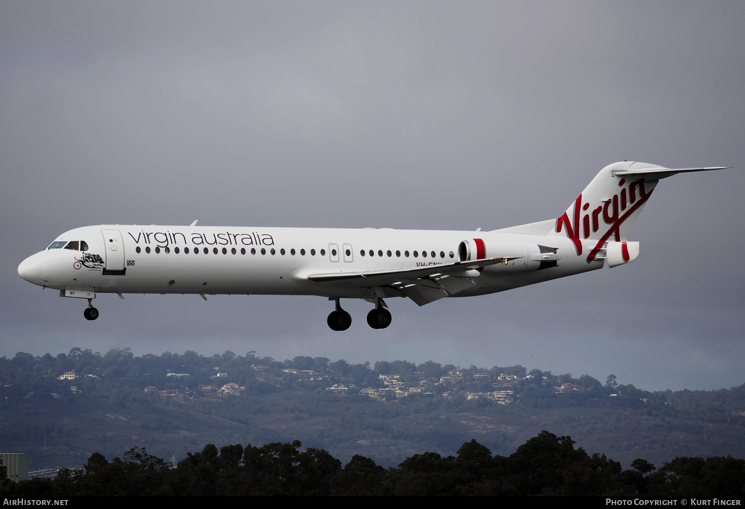 Aircraft Photo of VH-FNY | Fokker 100 (F28-0100) | Virgin Australia Regional Airlines | AirHistory.net #368928