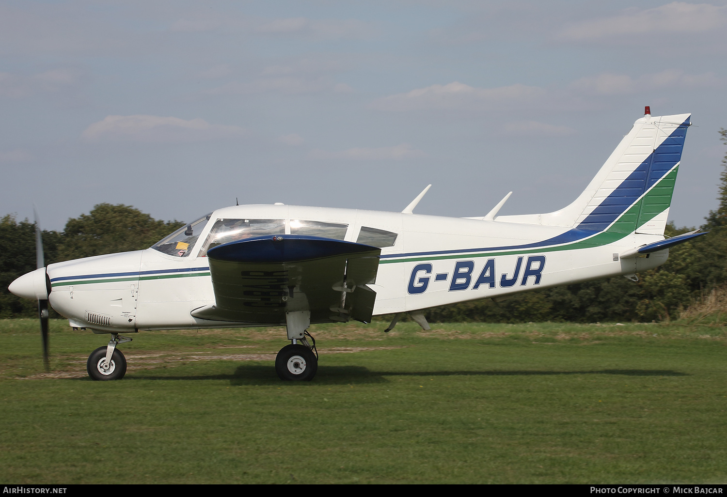 Aircraft Photo of G-BAJR | Piper PA-28-180 Cherokee Challenger | AirHistory.net #368938