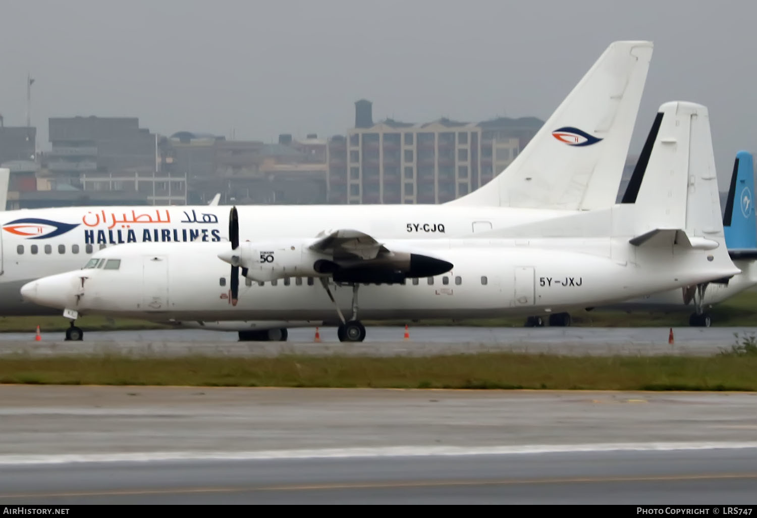 Aircraft Photo of 5Y-JXJ | Fokker 50 | AirHistory.net #368945