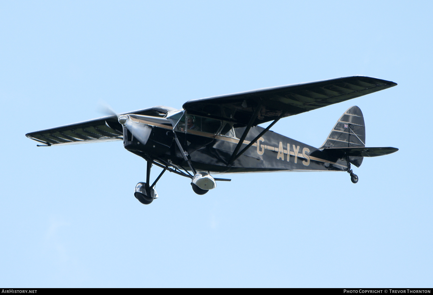 Aircraft Photo of G-AIYS | De Havilland D.H. 85 Leopard Moth | AirHistory.net #368947