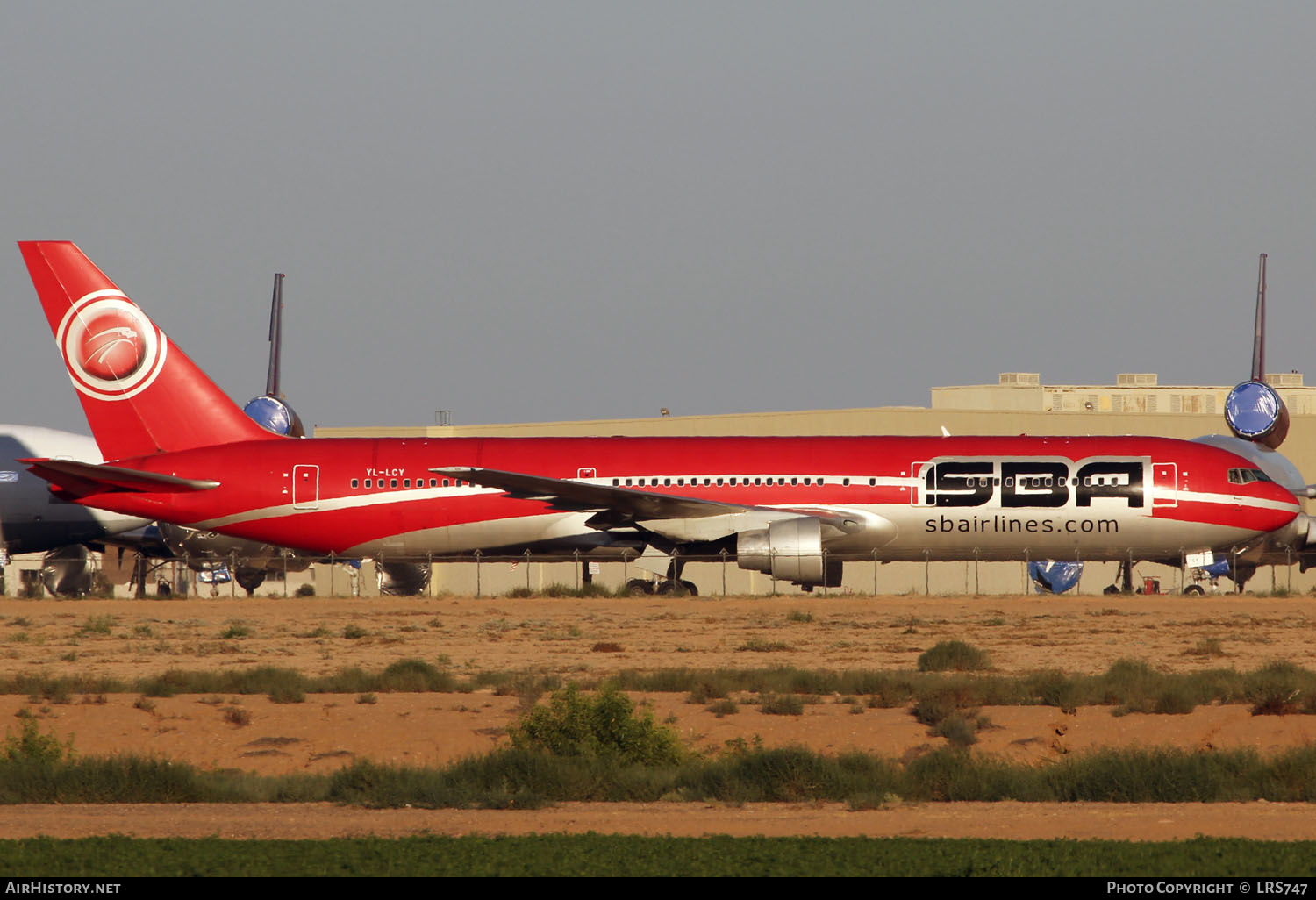 Aircraft Photo of YL-LCY | Boeing 767-3Y0/ER | SBA Airlines | AirHistory.net #368960