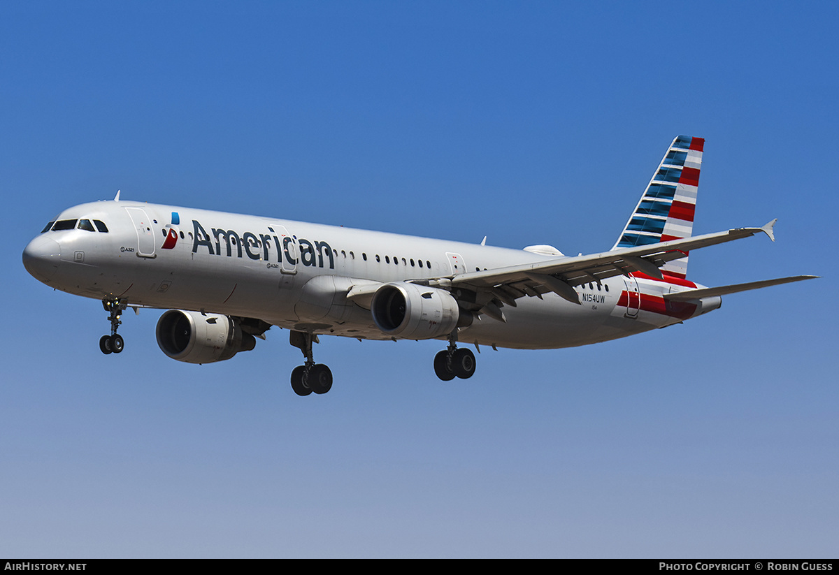 Aircraft Photo of N154UW | Airbus A321-211 | American Airlines | AirHistory.net #368968