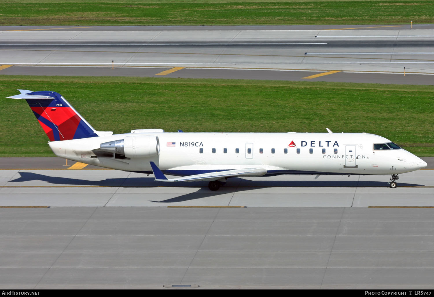 Aircraft Photo of N819CA | Bombardier CRJ-100ER (CL-600-2B19) | Delta Connection | AirHistory.net #368975