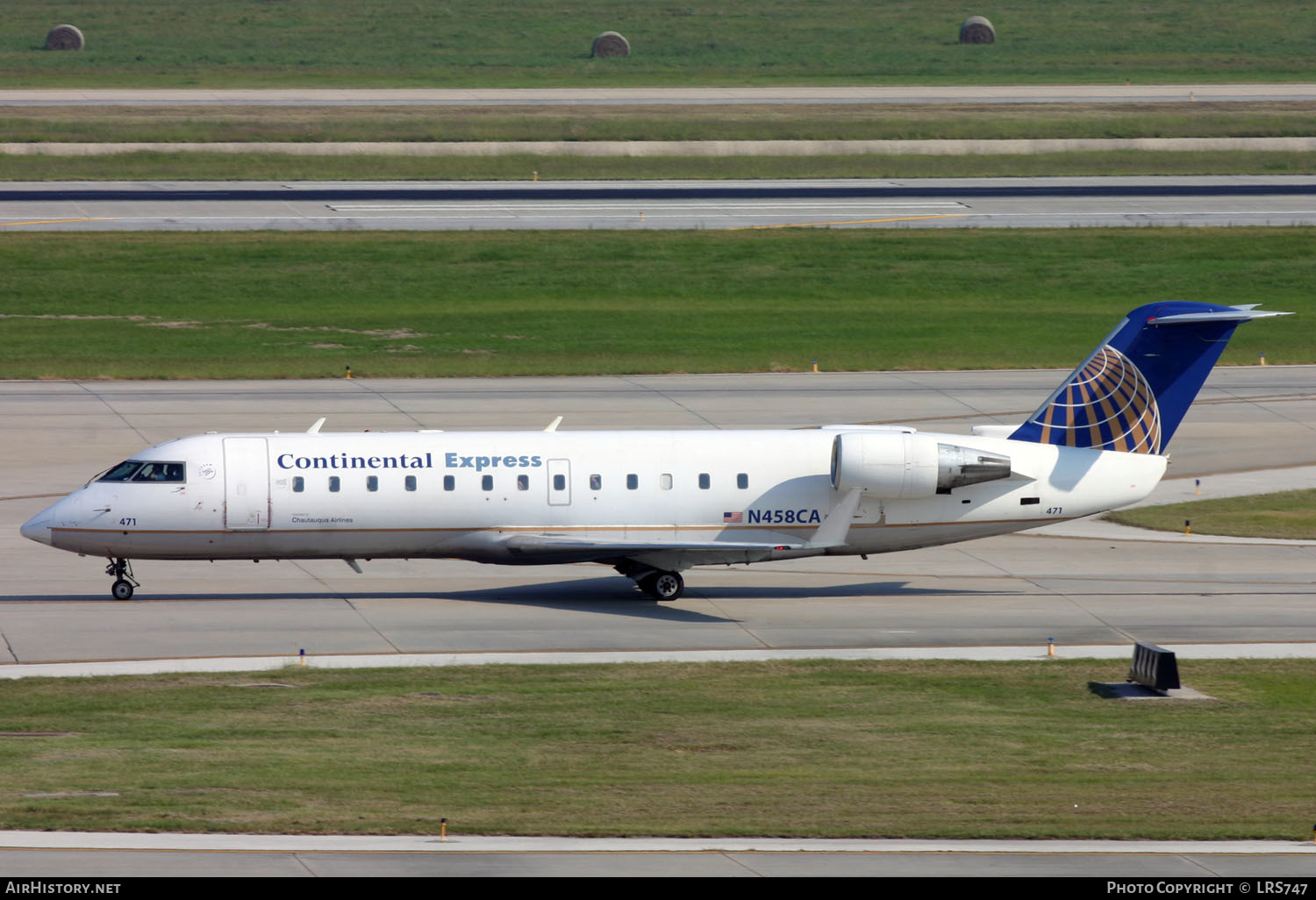 Aircraft Photo of N458CA | Bombardier CRJ-200ER (CL-600-2B19) | Continental Express | AirHistory.net #368978