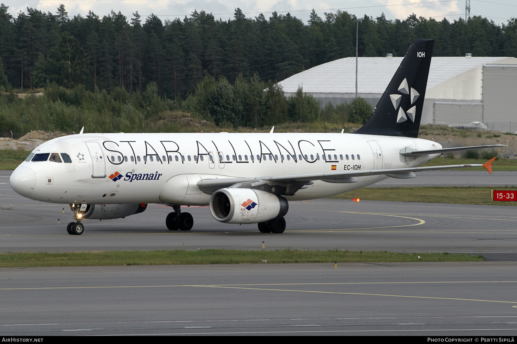 Aircraft Photo of EC-IOH | Airbus A320-232 | Spanair | AirHistory.net #369000