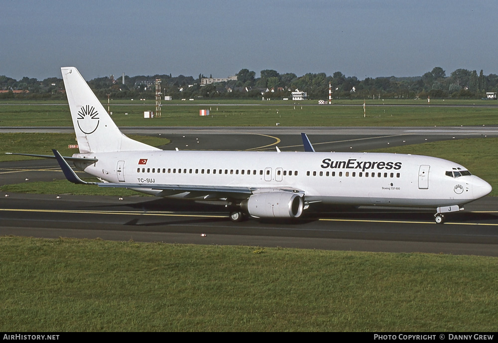 Aircraft Photo of TC-SUJ | Boeing 737-8CX | SunExpress | AirHistory.net #369006