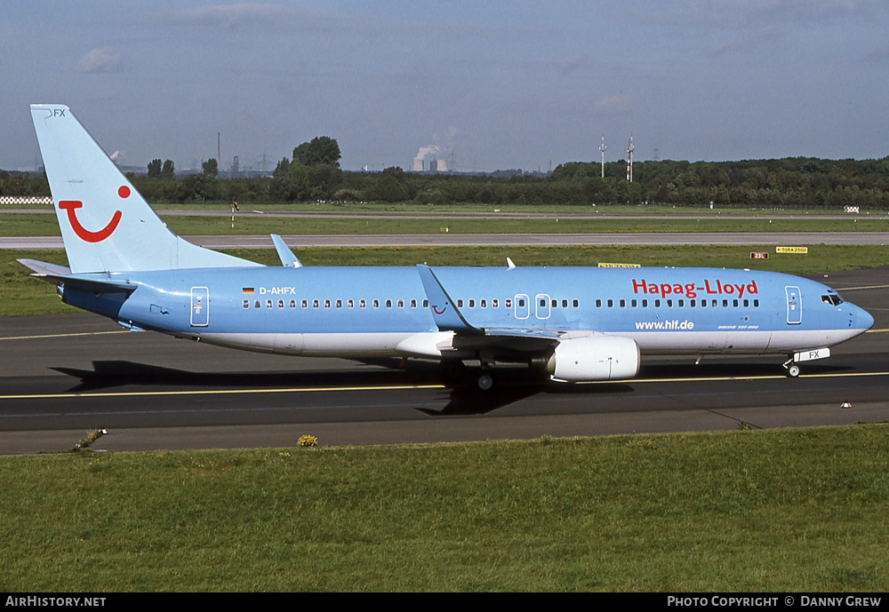 Aircraft Photo of D-AHFX | Boeing 737-8K5 | Hapag-Lloyd | AirHistory.net #369016