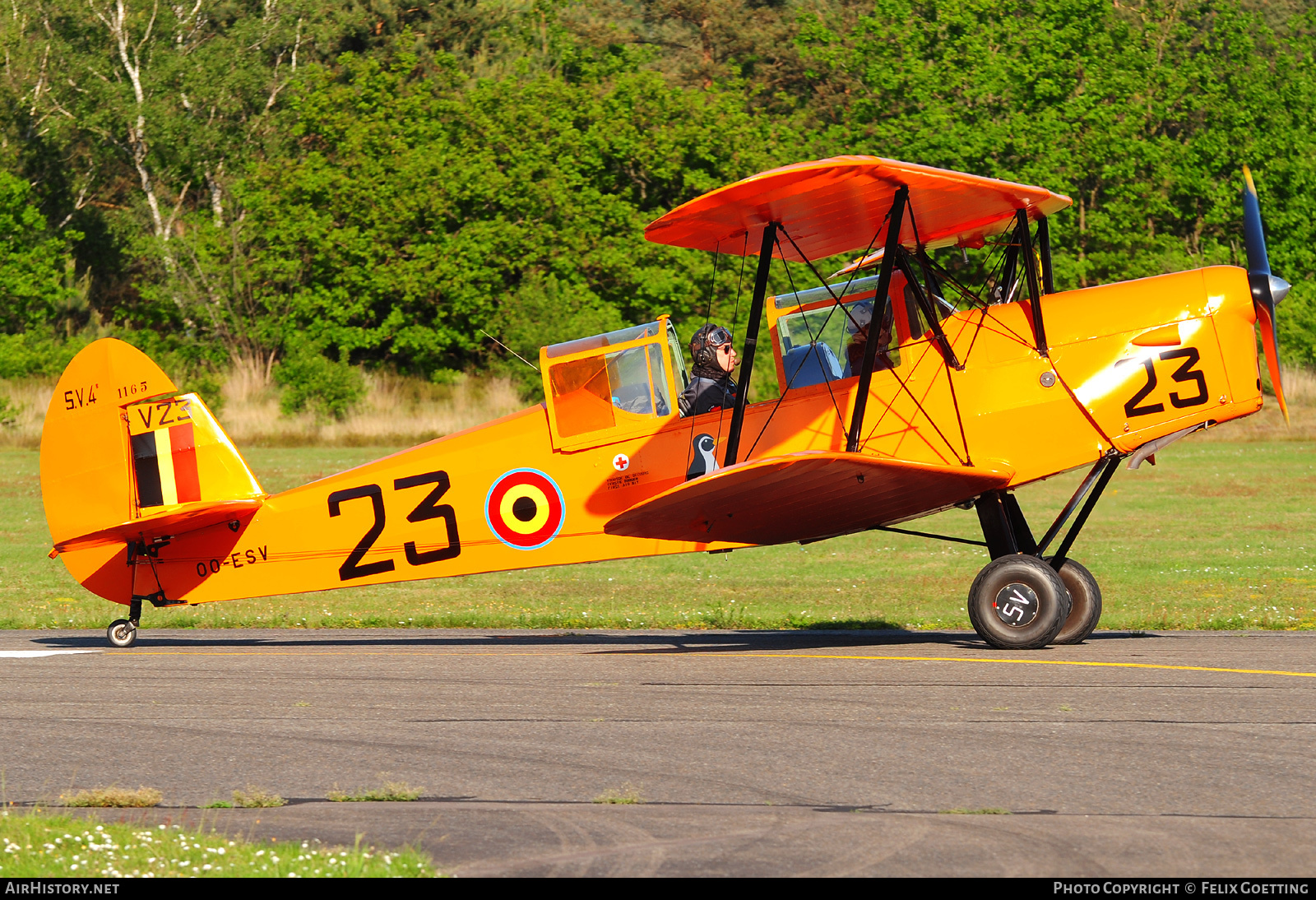 Aircraft Photo of OO-ESV / V23 | Stampe-Vertongen SV-4B | Belgium - Air Force | AirHistory.net #369020