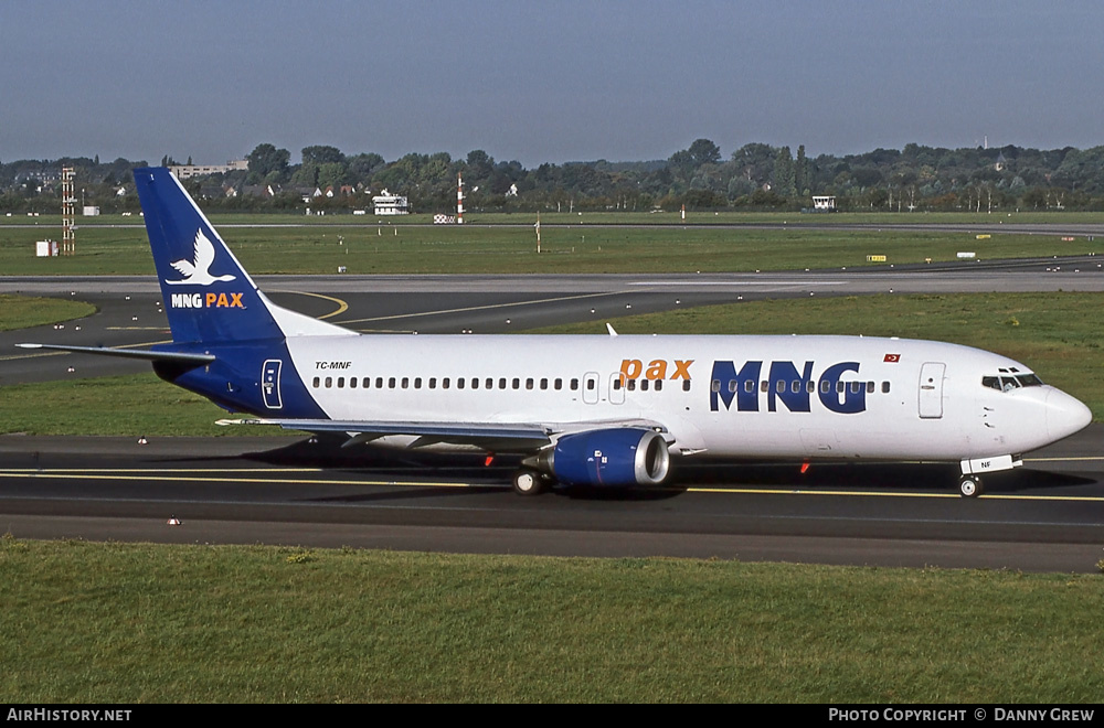Aircraft Photo of TC-MNF | Boeing 737-4K5 | MNG Pax | AirHistory.net #369031