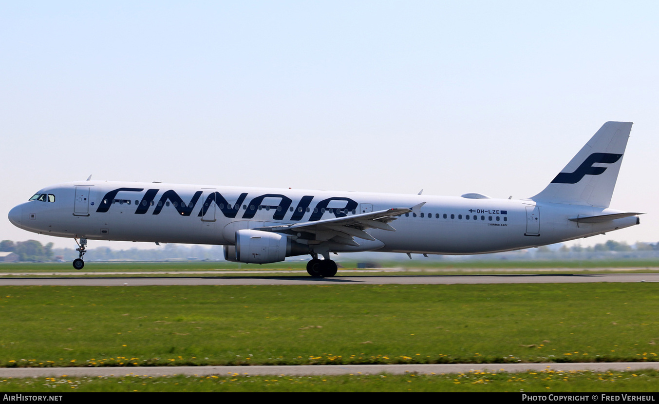 Aircraft Photo of OH-LZE | Airbus A321-211 | Finnair | AirHistory.net #369033