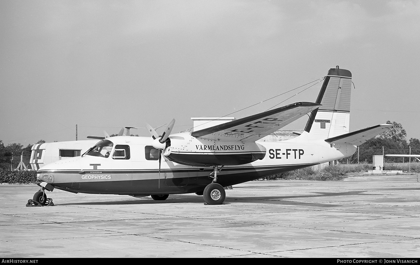 Aircraft Photo of SE-FTP | Aero Commander 680E Commander | Värmlandsflyg | AirHistory.net #369046