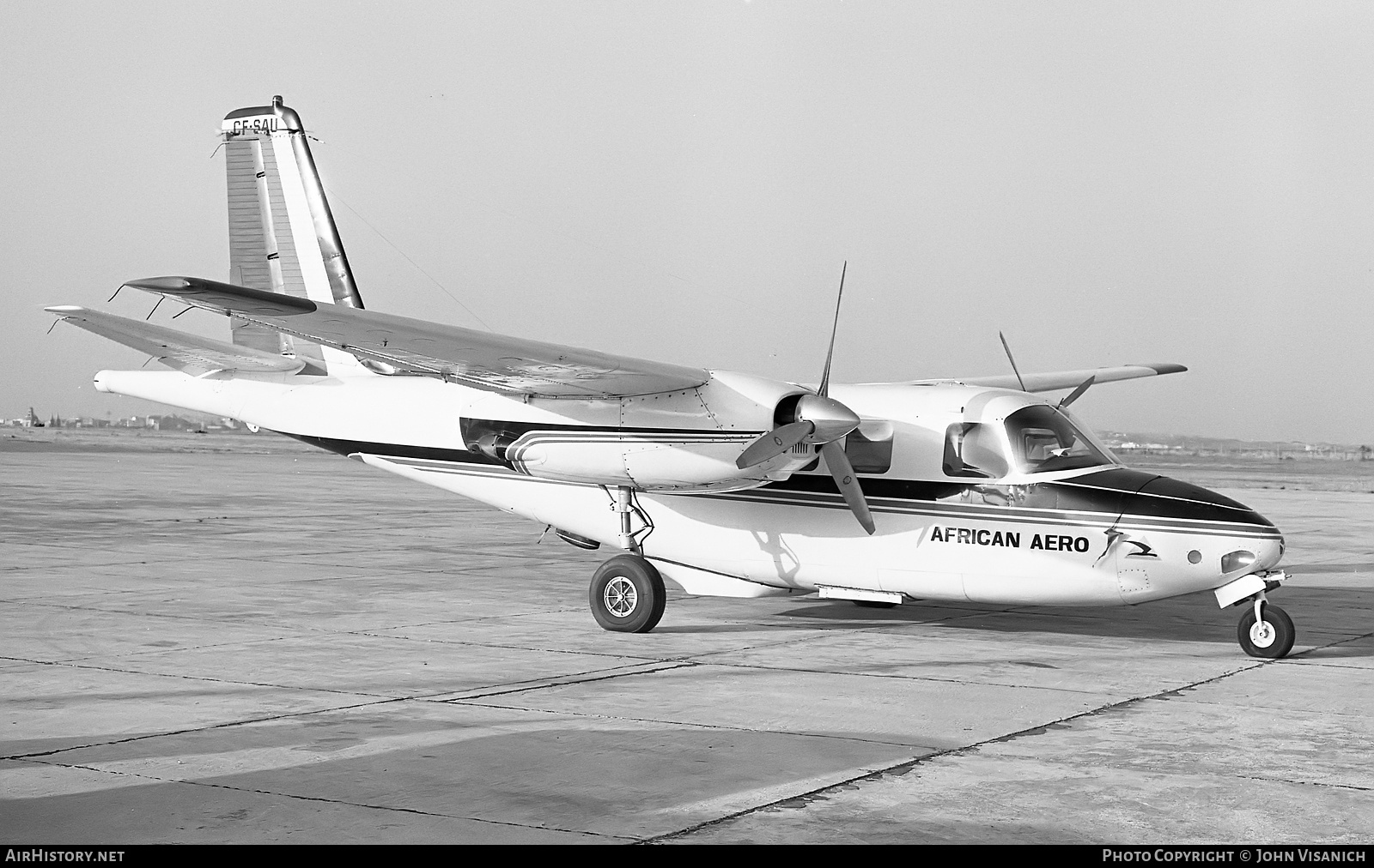 Aircraft Photo of CF-SAU | Aero Commander 680E Commander | African Aero | AirHistory.net #369051