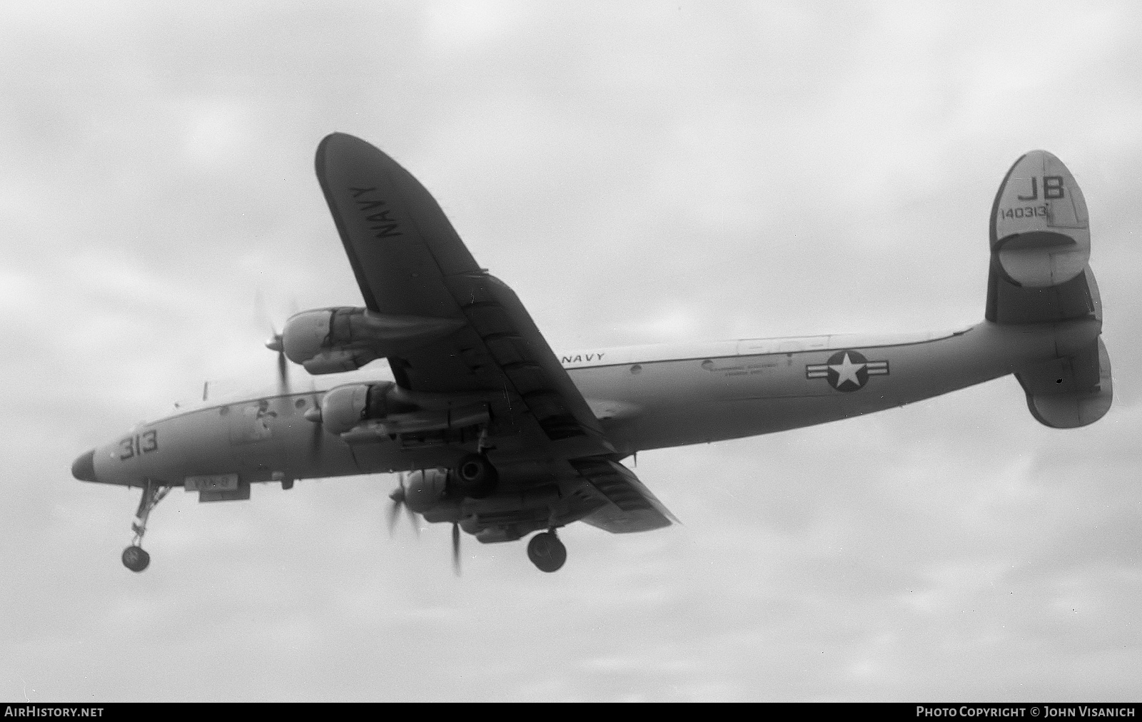 Aircraft Photo of 140313 | Lockheed C-121J Super Constellation | USA - Navy | AirHistory.net #369059