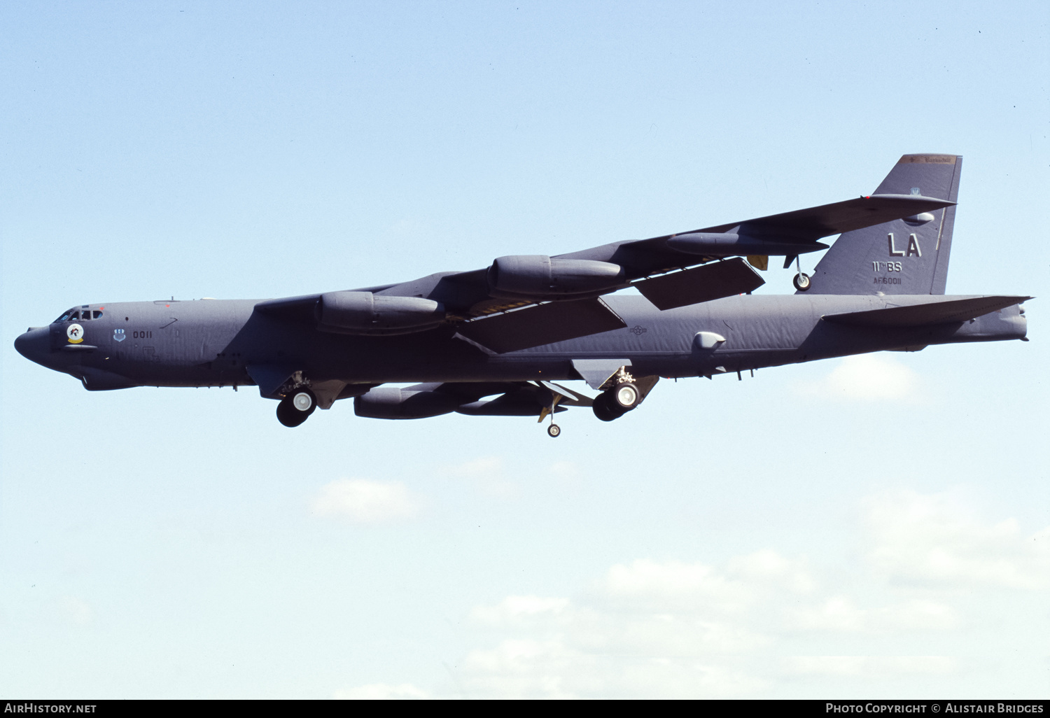 Aircraft Photo of 60-0011 / AF60-011 | Boeing B-52H Stratofortress | USA - Air Force | AirHistory.net #369071