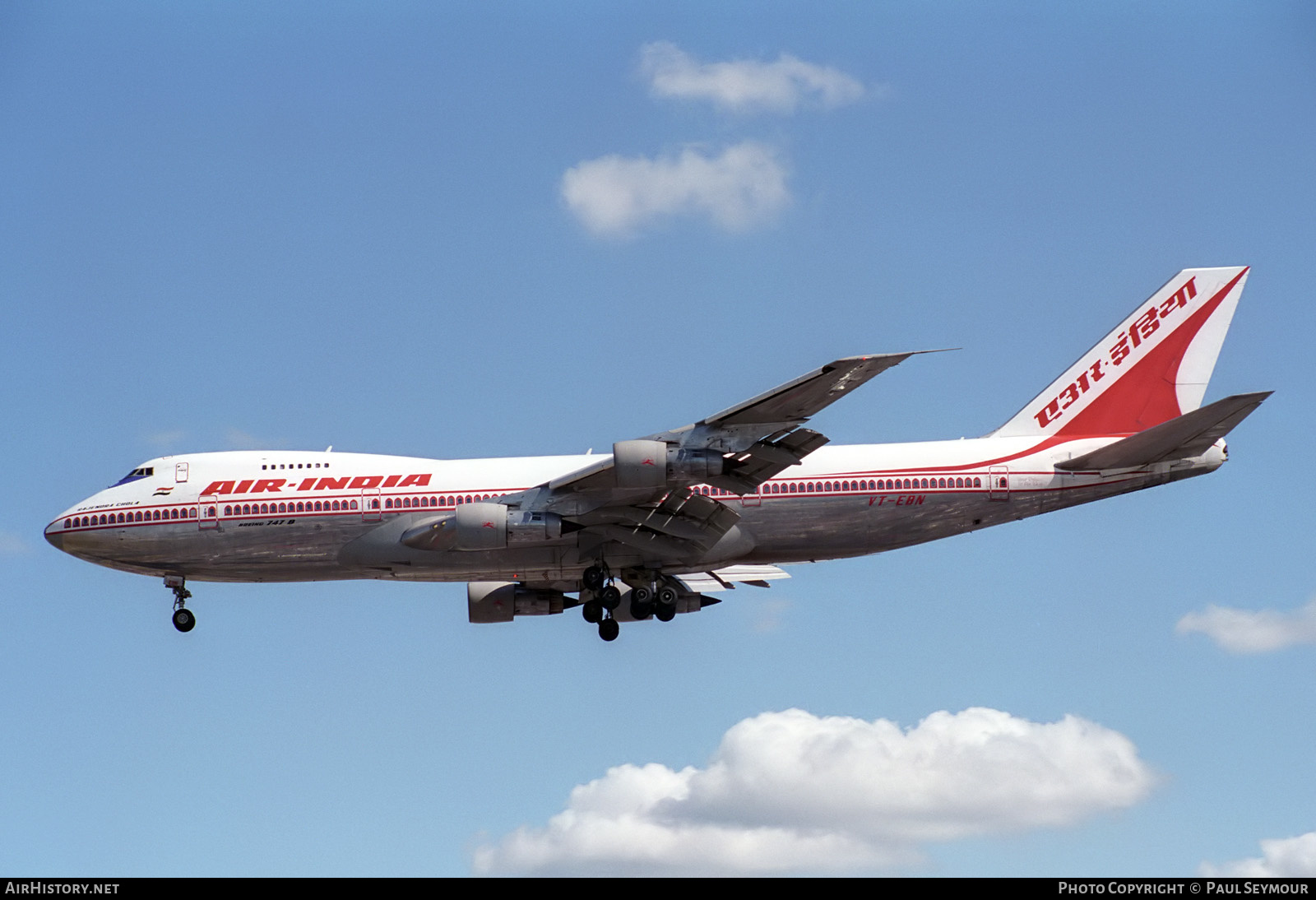 Aircraft Photo of VT-EBN | Boeing 747-237B | Air India | AirHistory.net #369085