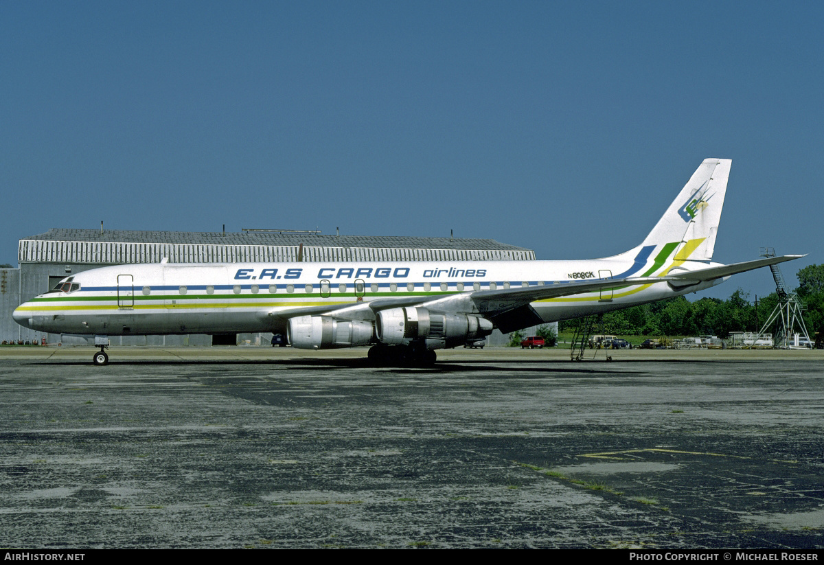 Aircraft Photo of N808CK | Douglas DC-8-55F | EAS Cargo Airlines - Executive Aviation Services | AirHistory.net #369086