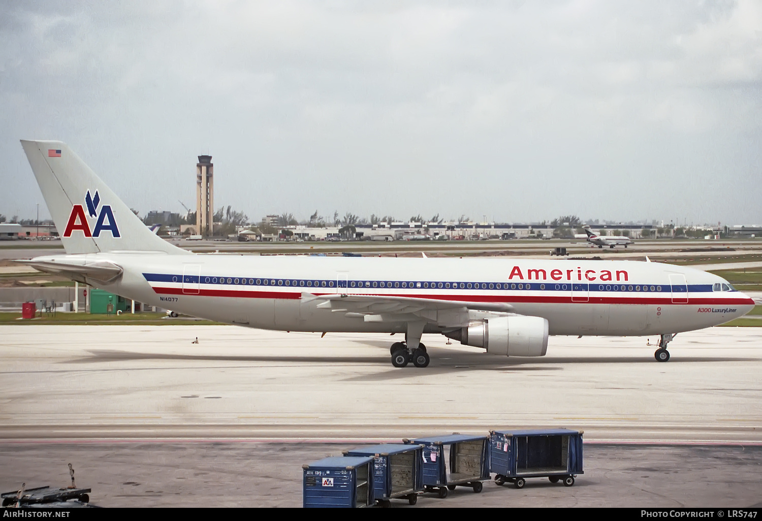 Aircraft Photo of N14077 | Airbus A300B4-605R | American Airlines | AirHistory.net #369101