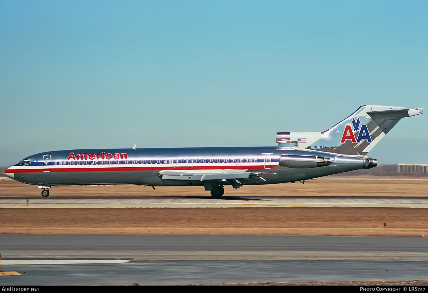 Aircraft Photo of N891AA | Boeing 727-223/Adv | American Airlines | AirHistory.net #369102