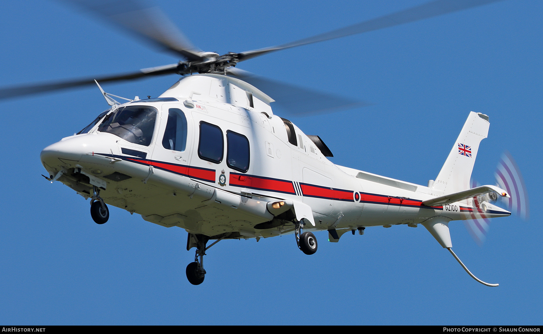 Aircraft Photo of GZ100 | AgustaWestland AW-109SP GrandNew | UK - Air Force | AirHistory.net #369104