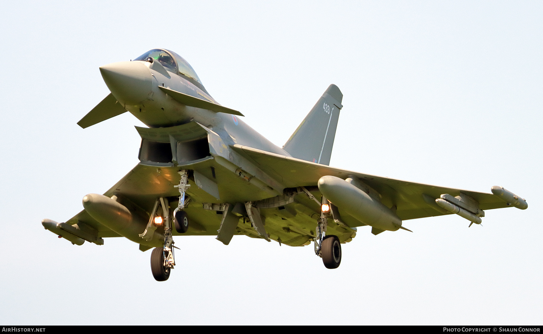 Aircraft Photo of ZK433 | Eurofighter EF-2000 Typhoon FGR4 | UK - Air Force | AirHistory.net #369106