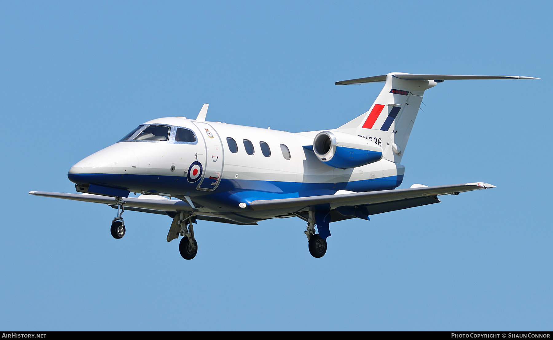 Aircraft Photo of ZM336 | Embraer EMB-500 Phenom 100 | UK - Air Force | AirHistory.net #369110