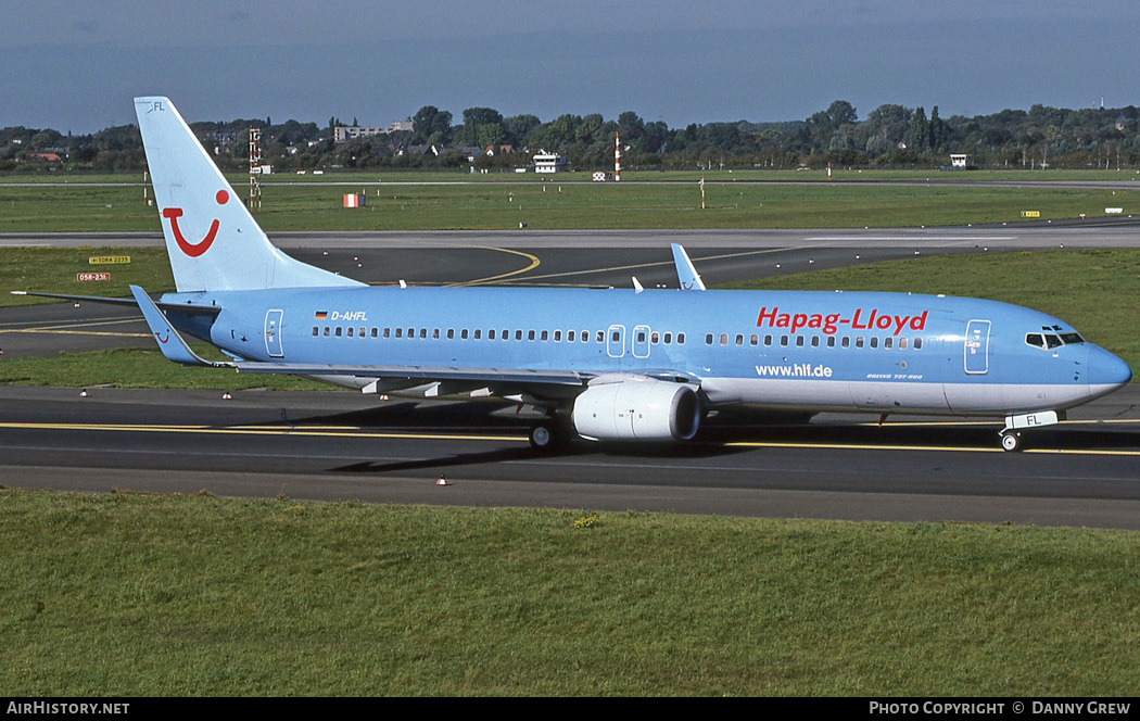 Aircraft Photo of D-AHFL | Boeing 737-8K5 | Hapag-Lloyd | AirHistory.net #369113