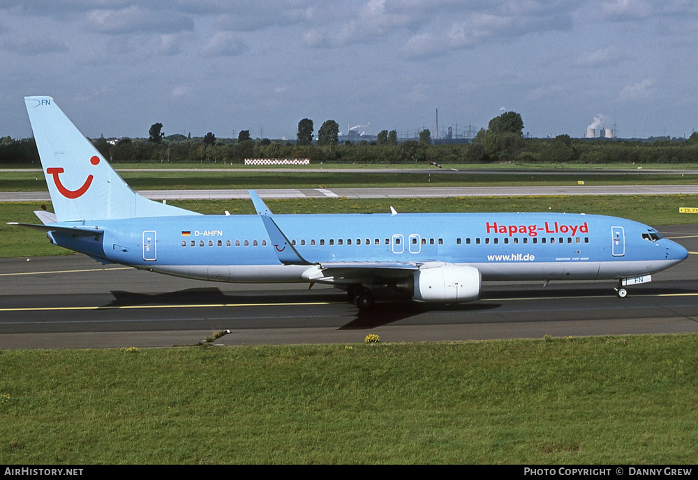Aircraft Photo of D-AHFN | Boeing 737-8K5 | Hapag-Lloyd | AirHistory.net #369114