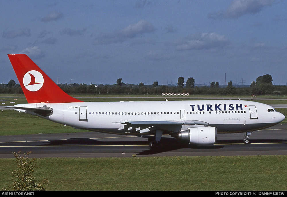 Aircraft Photo of TC-AKP | Airbus A310-203 | Turkish Airlines | AirHistory.net #369115