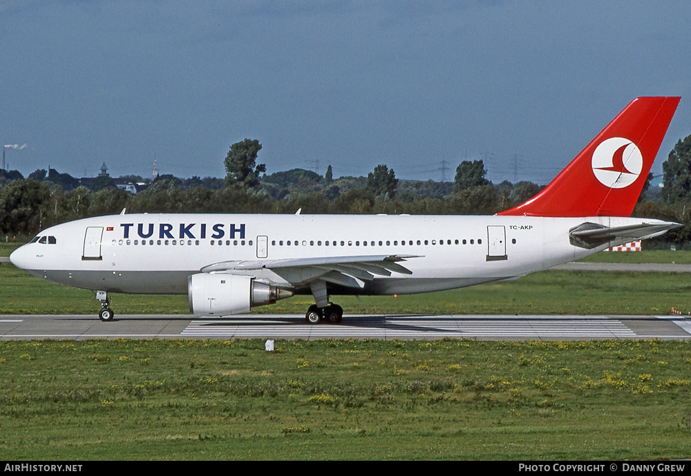 Aircraft Photo of TC-AKP | Airbus A310-203 | Turkish Airlines | AirHistory.net #369138