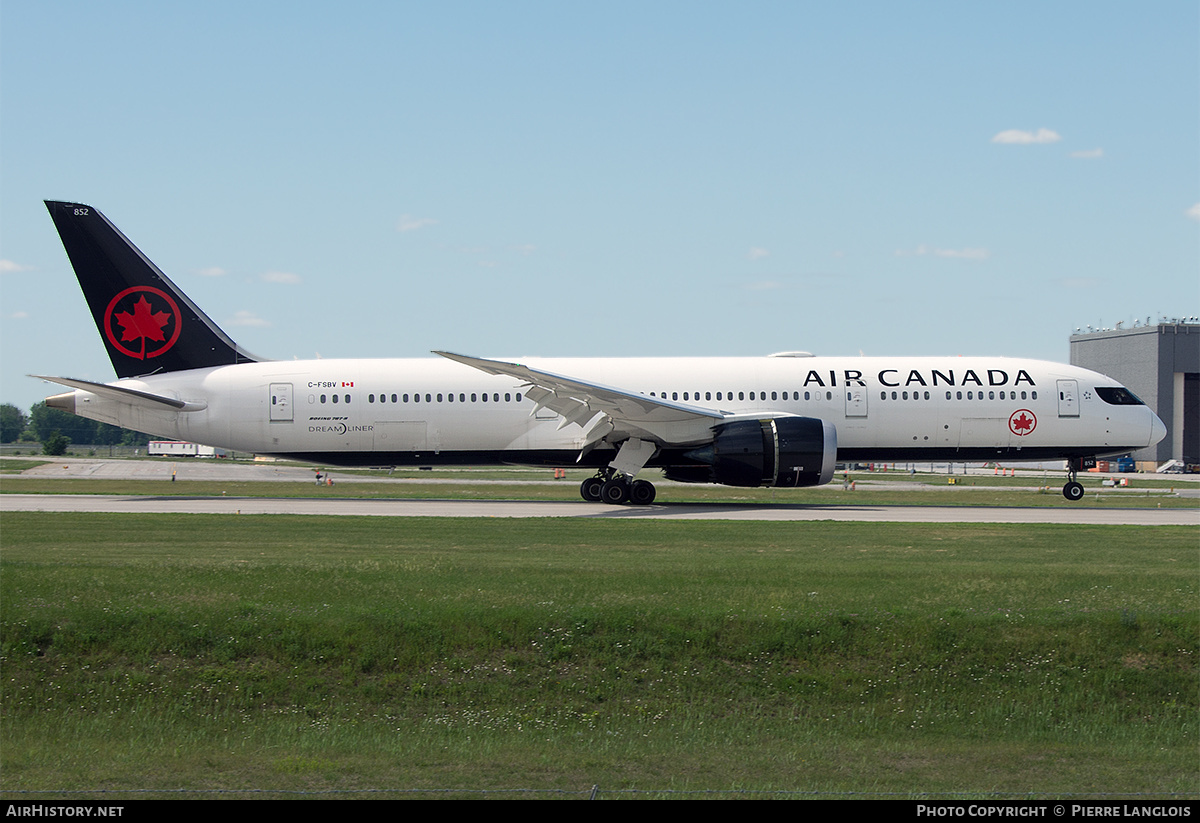 Aircraft Photo of C-FSBV | Boeing 787-9 Dreamliner | Air Canada | AirHistory.net #369148