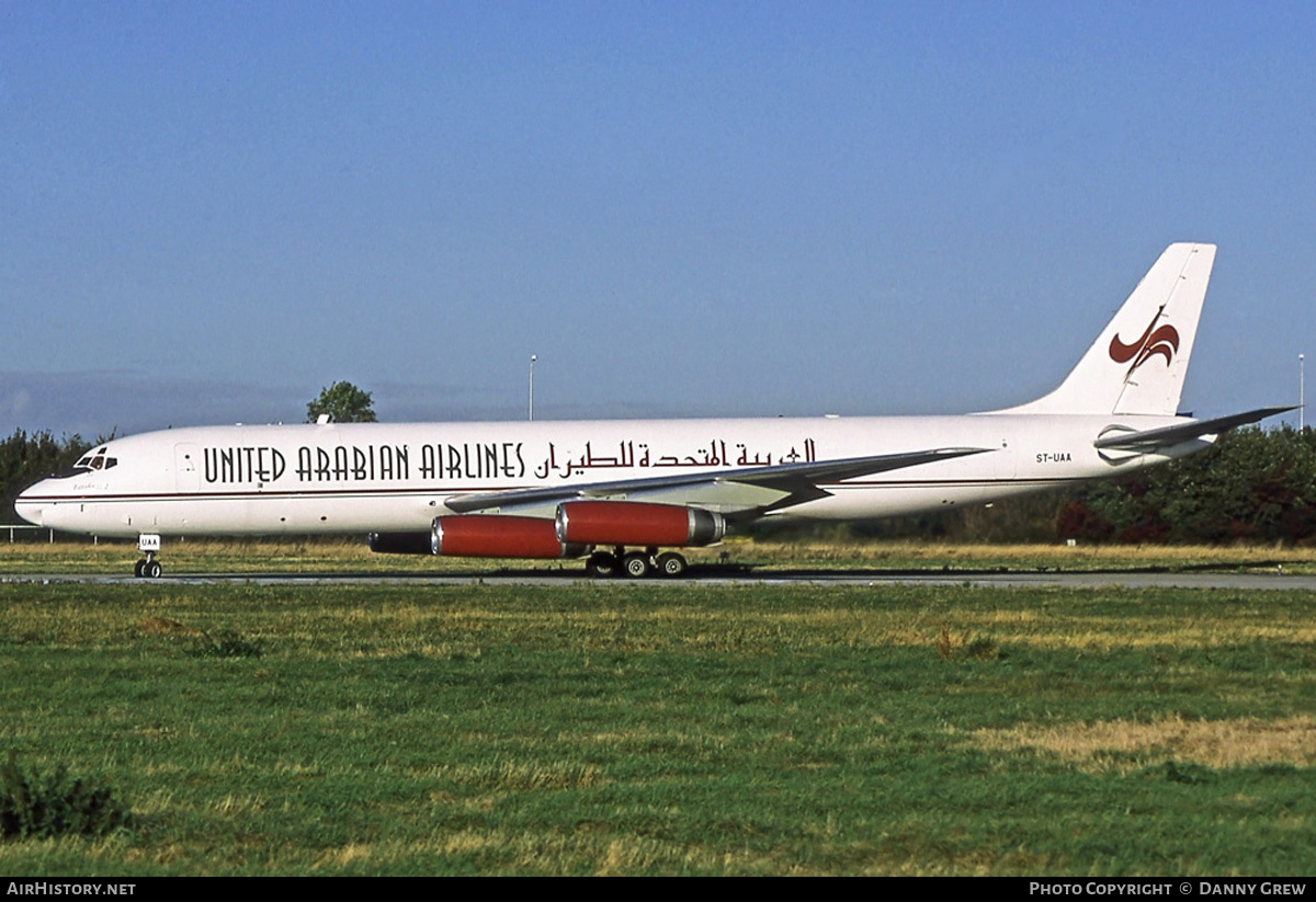 Aircraft Photo of ST-UAA | McDonnell Douglas DC-8-62H/AF | United Arabian Airlines | AirHistory.net #369155