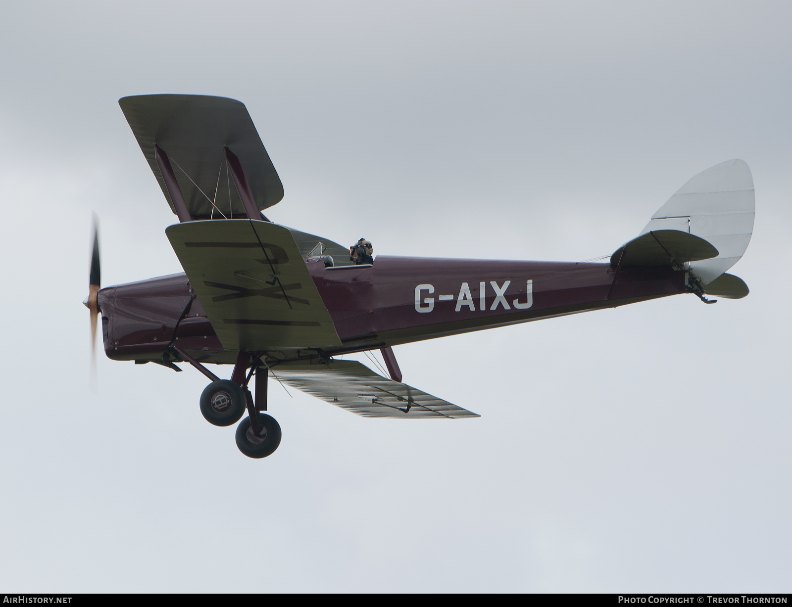 Aircraft Photo of G-AIXJ | De Havilland D.H. 82A Tiger Moth II | AirHistory.net #369156