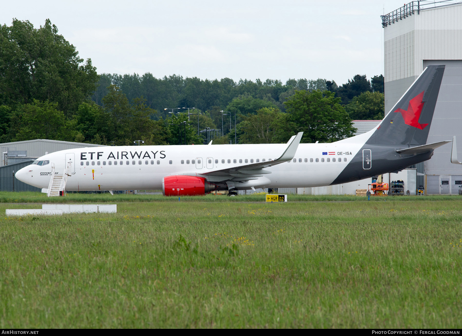 Aircraft Photo of OE-ISA | Boeing 737-8Q8 | ETF Airways | AirHistory.net #369157