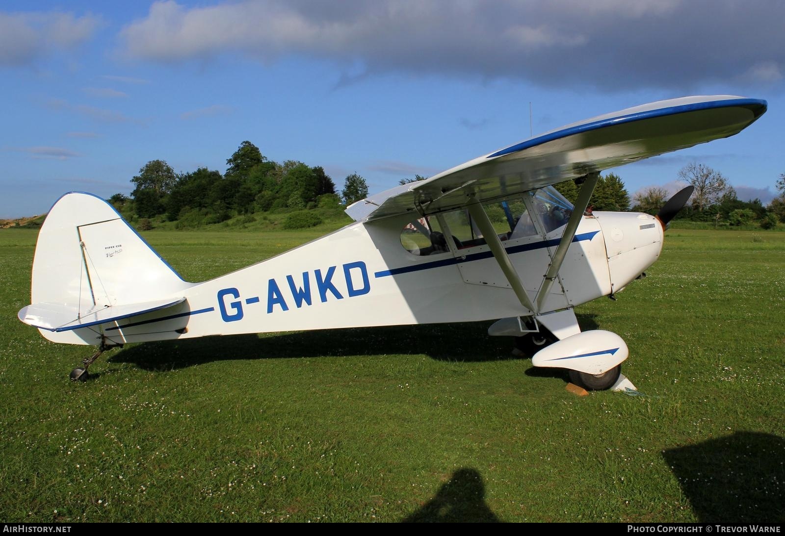 Aircraft Photo of G-AWKD | Piper PA-17 Vagabond | AirHistory.net #369176