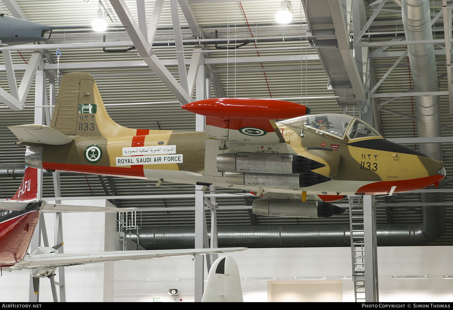 Aircraft Photo of 1133 | BAC 167 Strikemaster Mk80A | Saudi Arabia - Air Force | AirHistory.net #369186