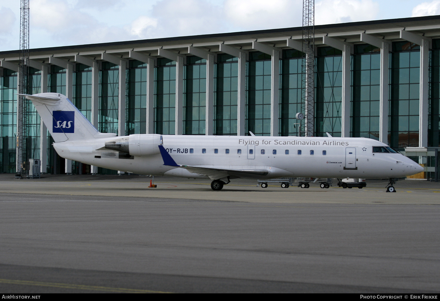 Aircraft Photo of OY-RJB | Bombardier CRJ-200LR (CL-600-2B19) | Scandinavian Airlines - SAS | AirHistory.net #369204