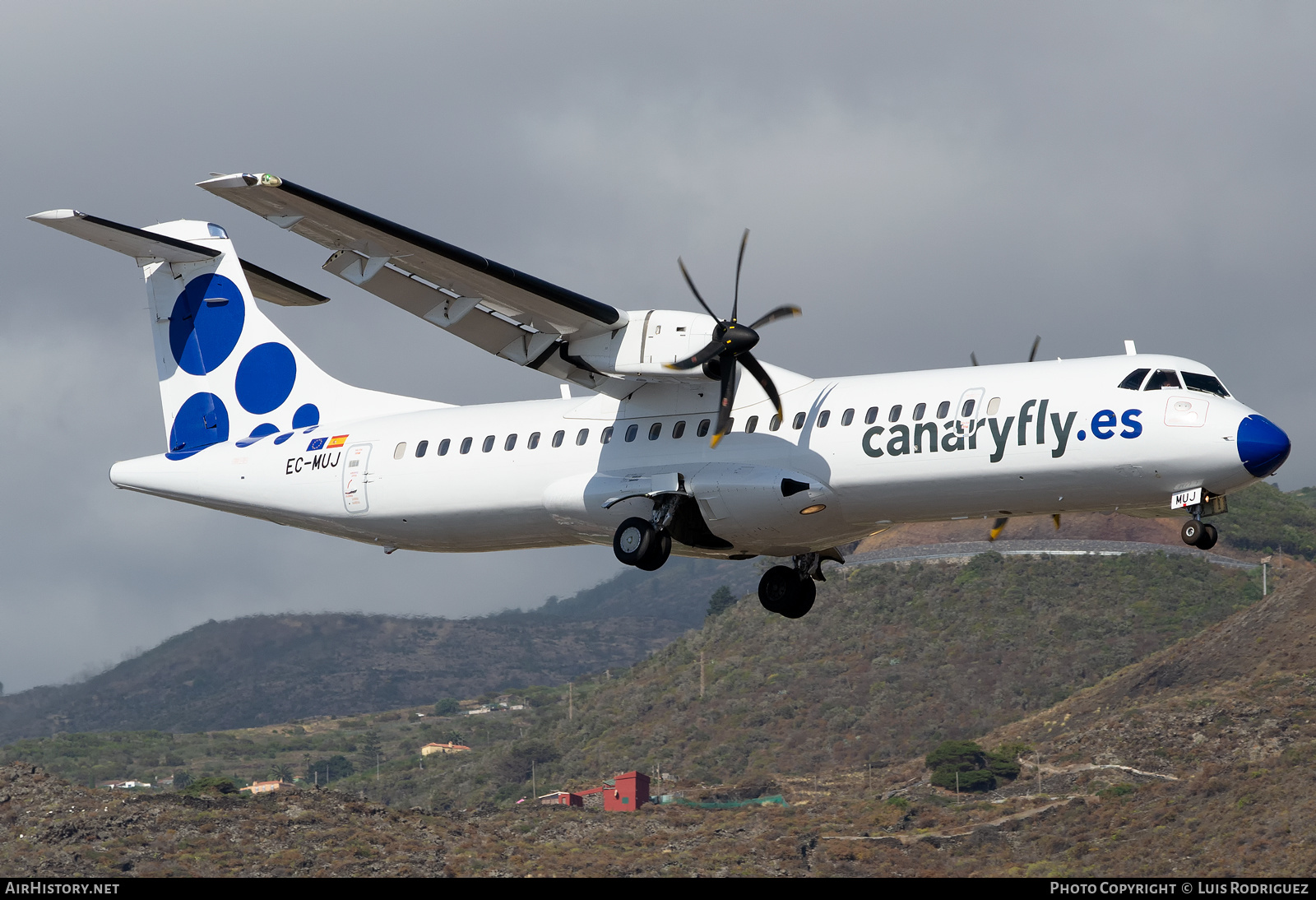 Aircraft Photo of EC-MUJ | ATR ATR-72-500 (ATR-72-212A) | Canaryfly | AirHistory.net #369229