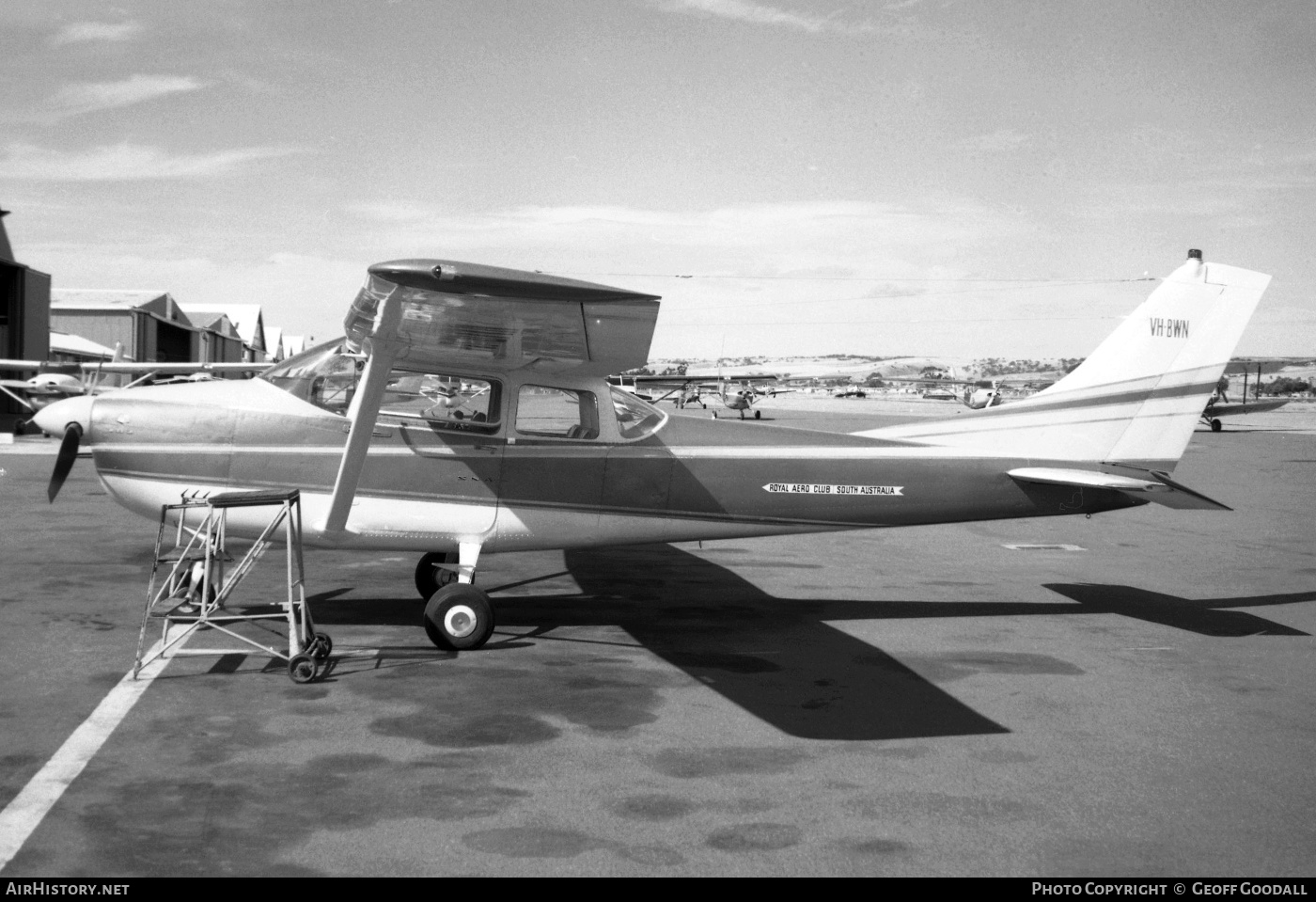 Aircraft Photo of VH-BWN | Cessna 182E Skylane | Royal Aero Club of South Australia | AirHistory.net #369239