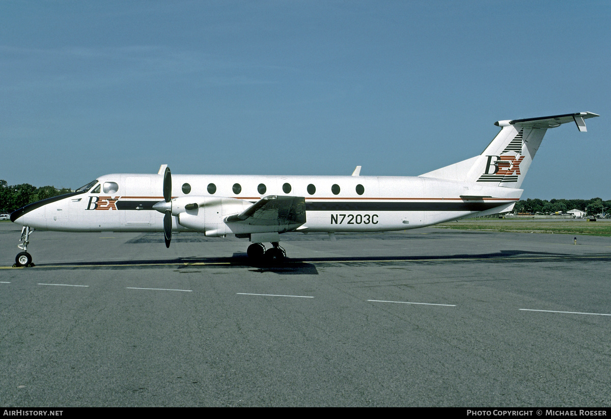 Aircraft Photo of N7203C | Beech 1900C | Business Express Airlines - BEX | AirHistory.net #369243