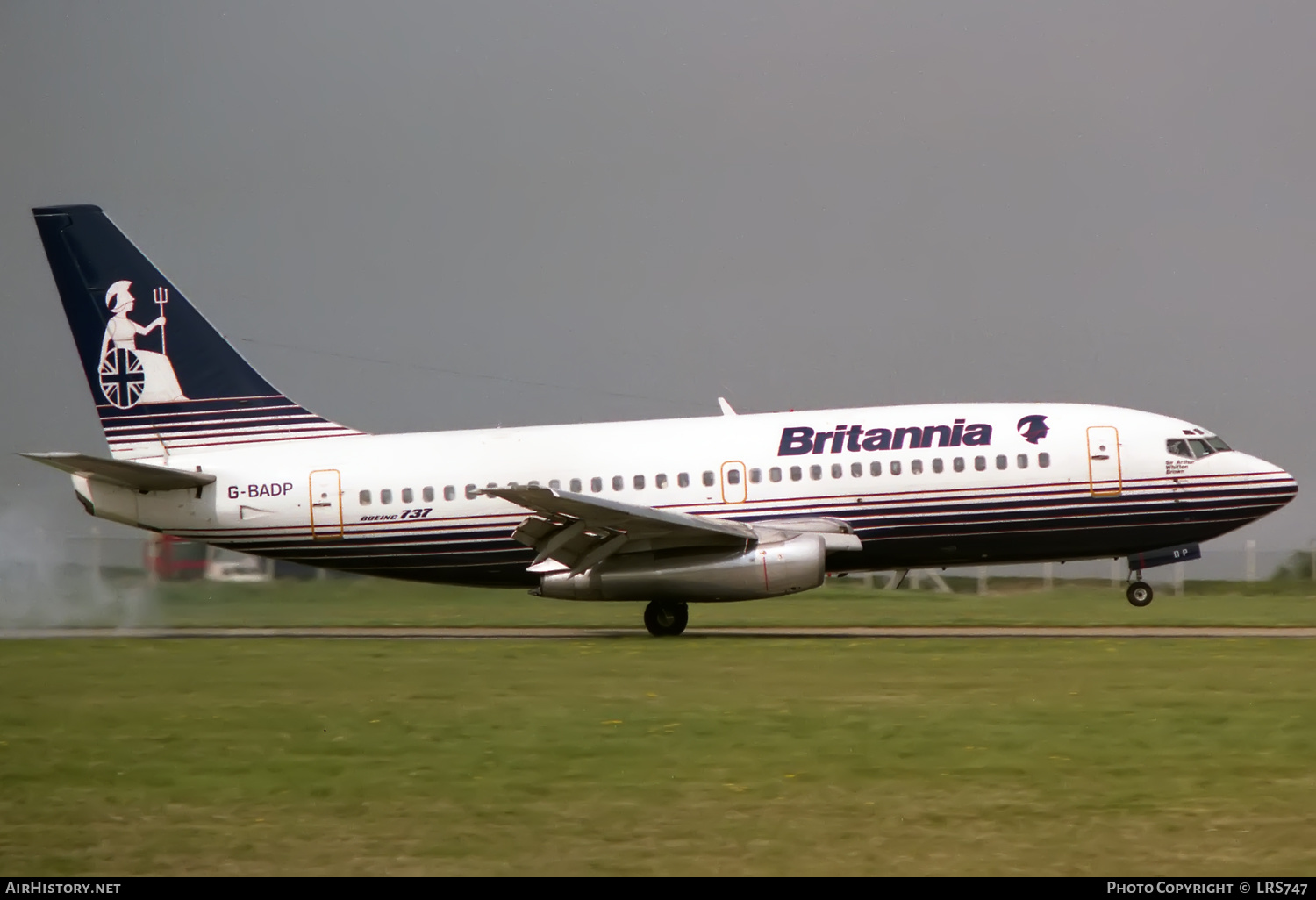 Aircraft Photo of G-BADP | Boeing 737-204/Adv | Britannia Airways | AirHistory.net #369258