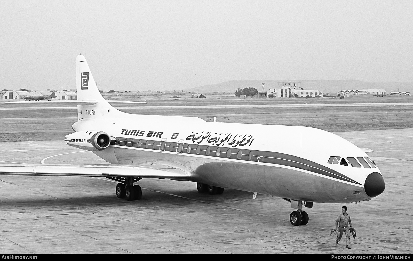 Aircraft Photo of F-BUFM | Sud SE-210 Caravelle III | Tunis Air | AirHistory.net #369259