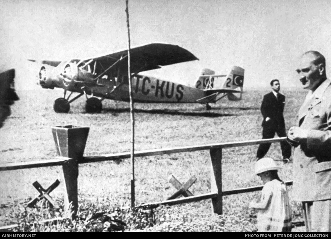 Aircraft Photo of TC-KUS / TC-KUŞ | Curtiss 55 Kingbird D-2 | AirHistory.net #369262