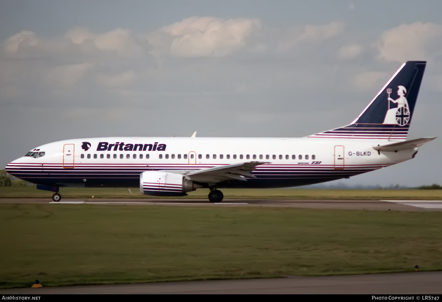 Aircraft Photo of G-BLKD | Boeing 737-3T5 | Britannia Airways | AirHistory.net #369270