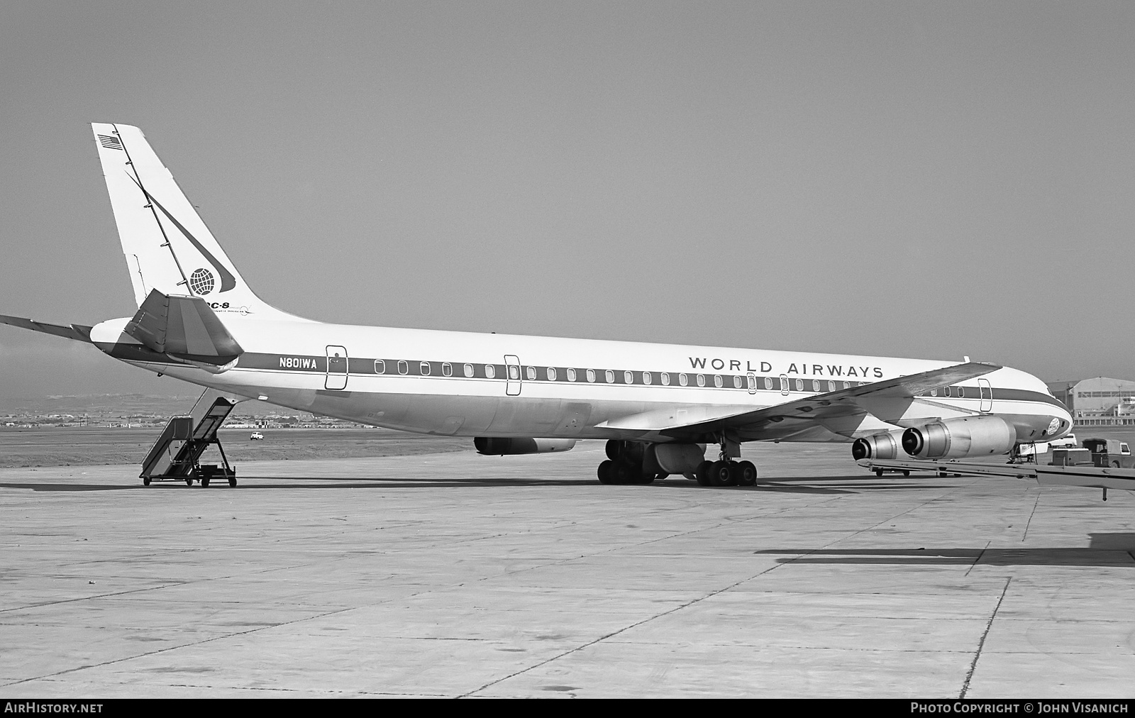 Aircraft Photo of N801WA | McDonnell Douglas DC-8-63CF | World Airways | AirHistory.net #369279