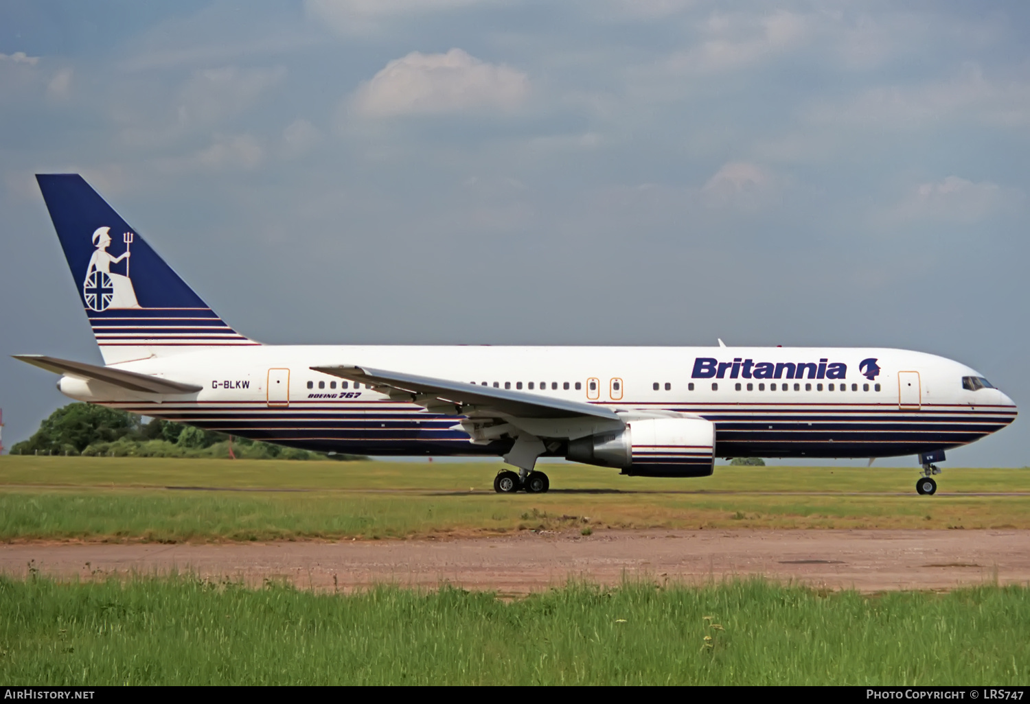 Aircraft Photo of G-BLKW | Boeing 767-204(ER) | Britannia Airways | AirHistory.net #369287