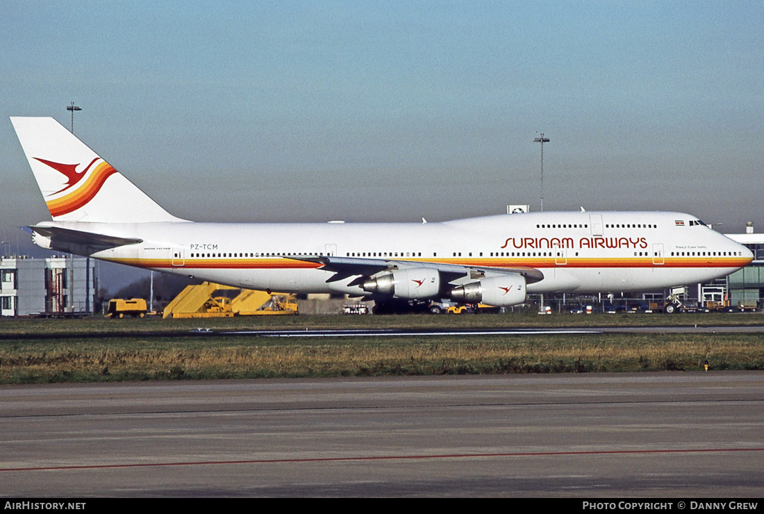Aircraft Photo of PZ-TCM | Boeing 747-306M | Surinam Airways | AirHistory.net #369321
