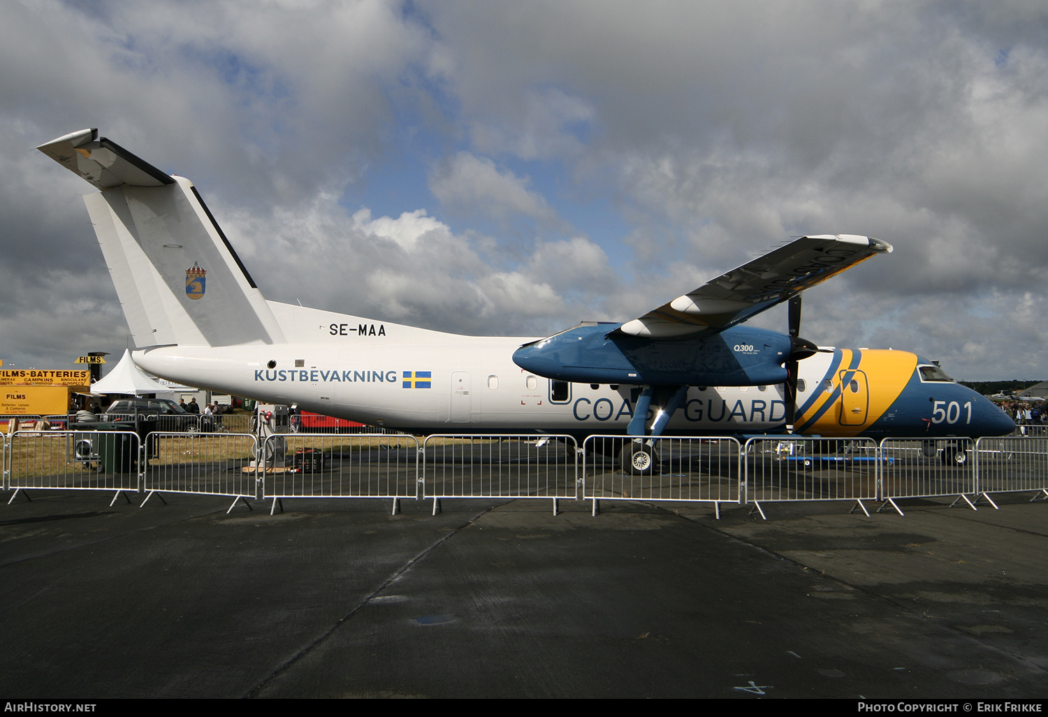 Aircraft Photo of SE-MAA | Bombardier DHC-8-315Q Dash 8 | Kustbevakning - Swedish Coastguard | AirHistory.net #369355