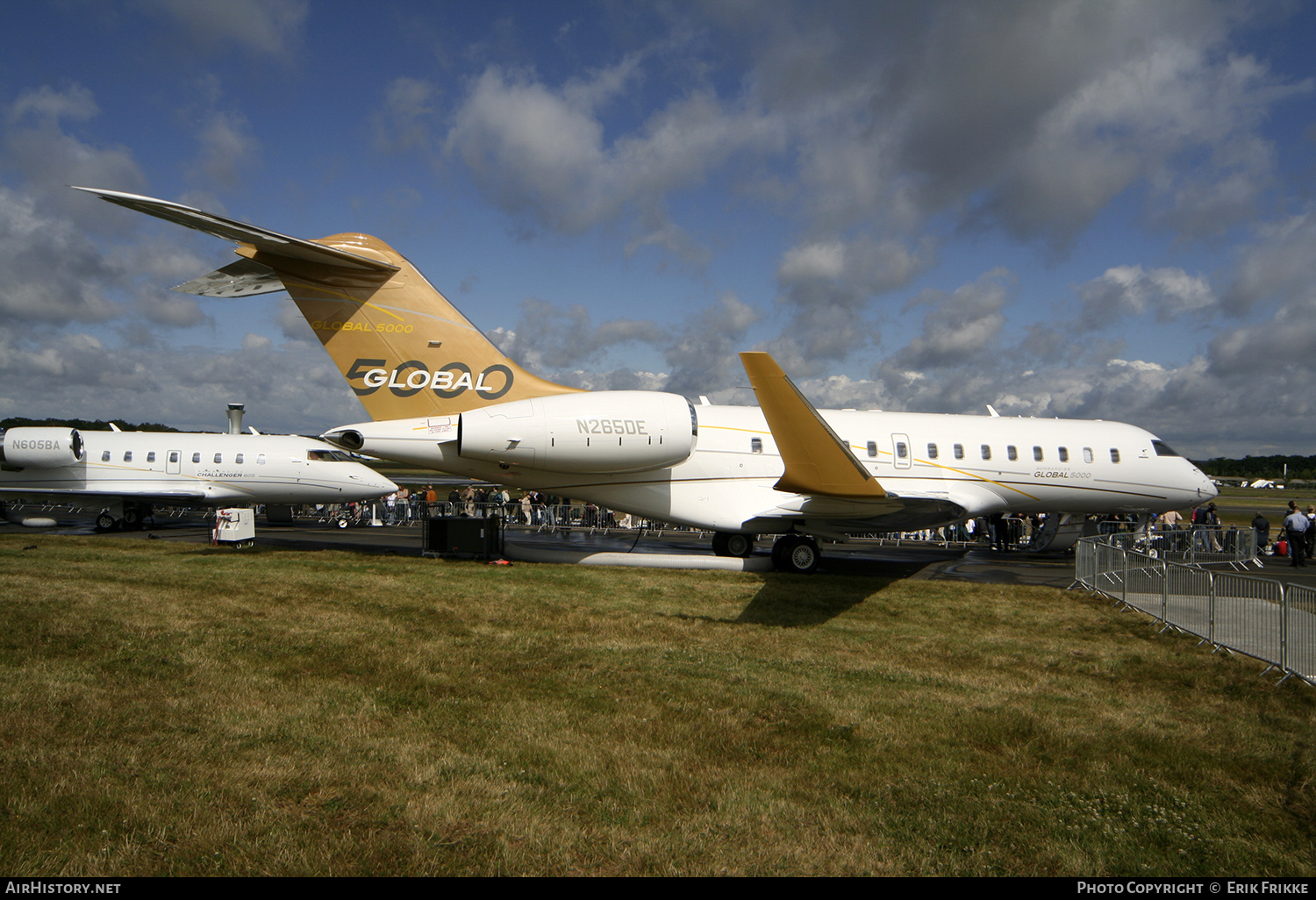 Aircraft Photo of N265DE | Bombardier Global 5000 (BD-700-1A11) | AirHistory.net #369372