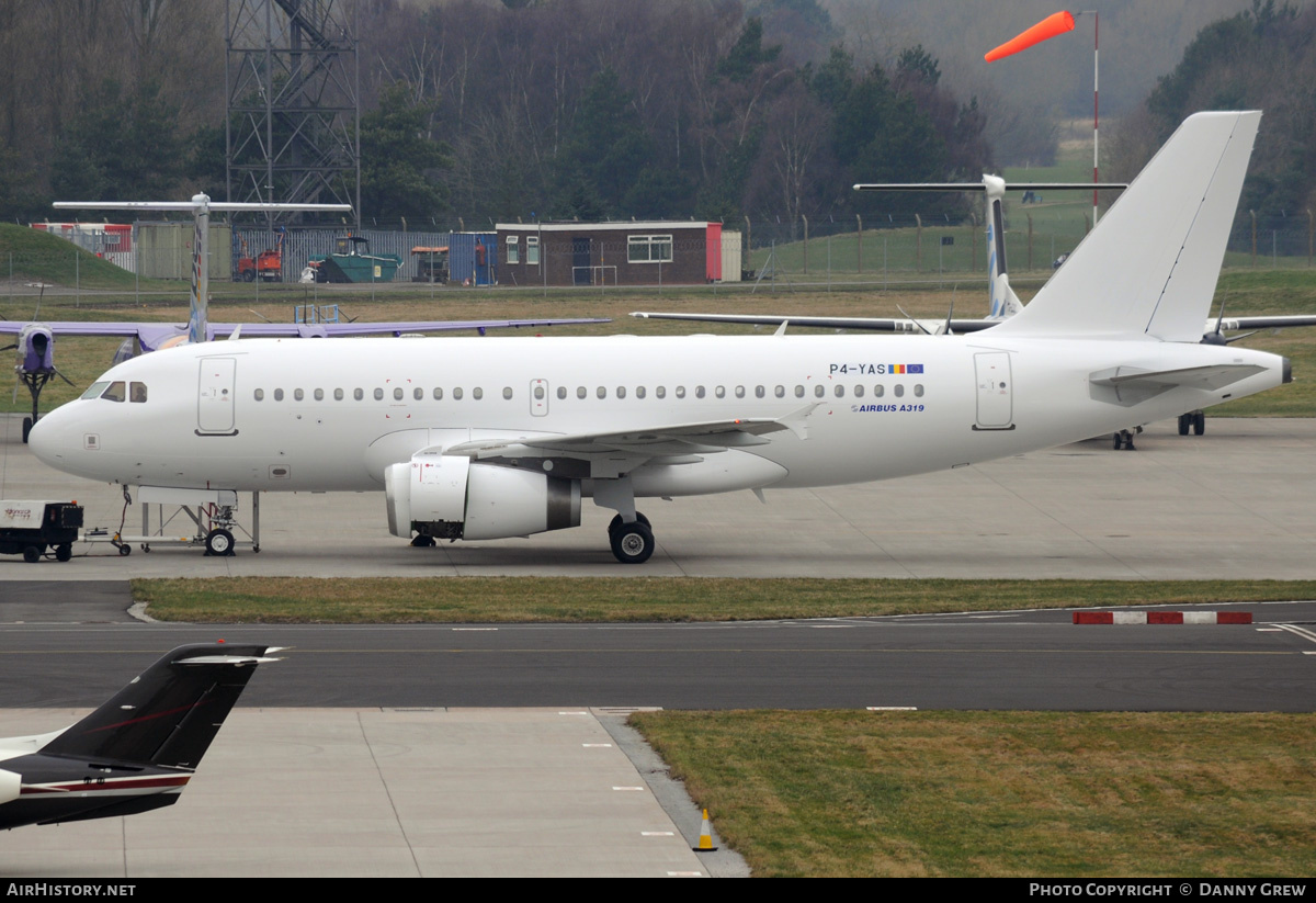 Aircraft Photo of P4-YAS | Airbus A319-132 | AirHistory.net #369376