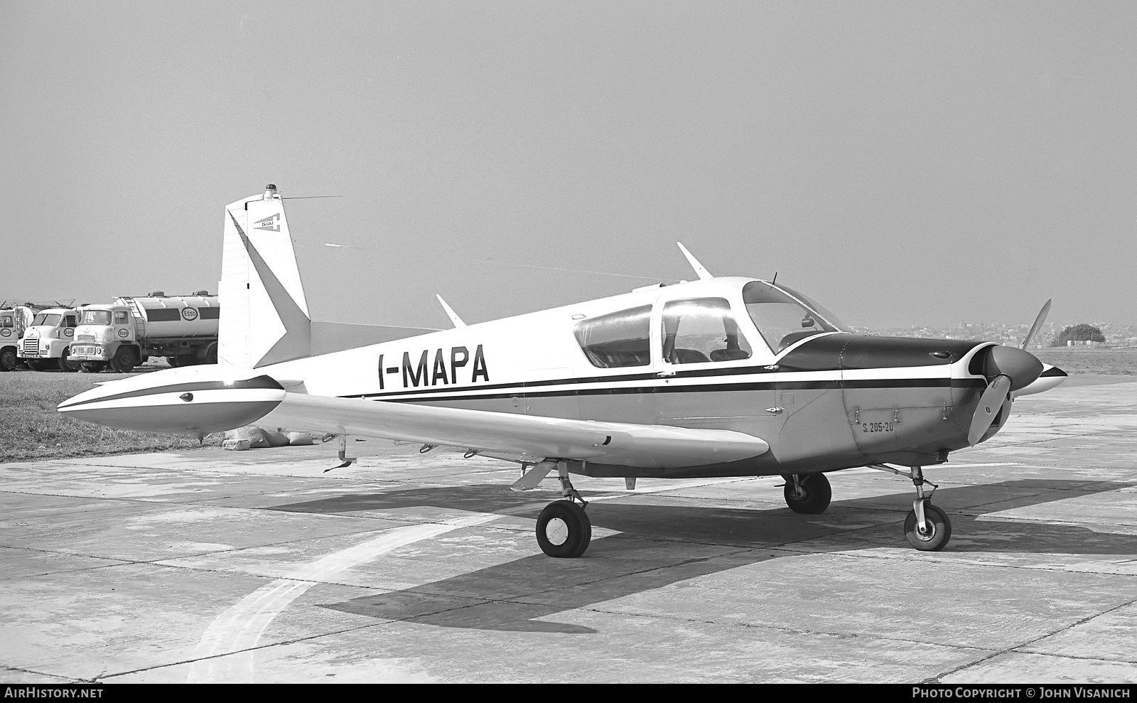 Aircraft Photo of I-MAPA | SIAI-Marchetti S-205-20R | AirHistory.net #369384